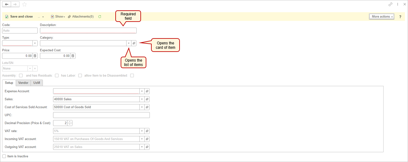User Interface Navigation – AccountingSuite